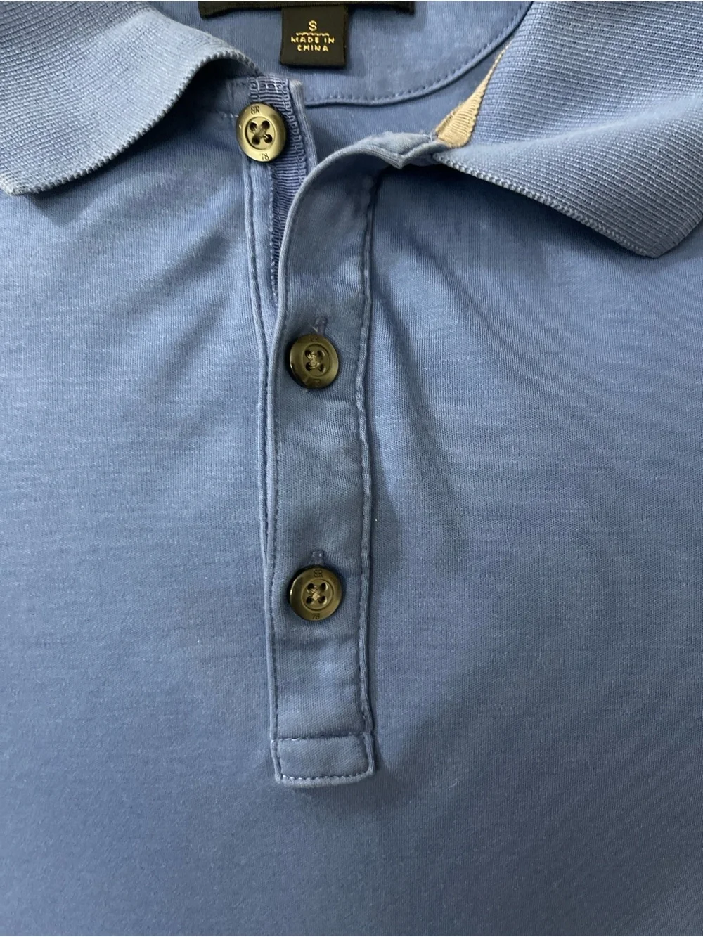 Banana Republic Light Blue Polo Men’s Small